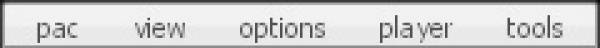 The toolbar